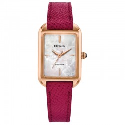 Citizen Dress/Classic Eco Women's Watch, Stainless Steel White Dial