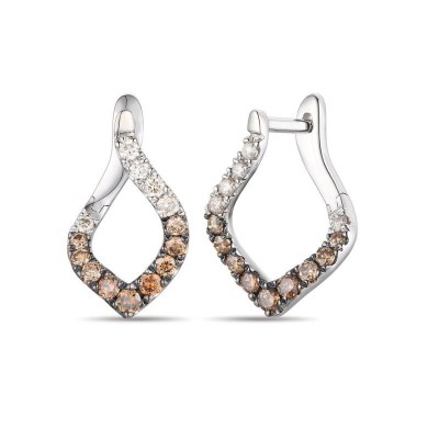 Le Vian Ombre&reg; Earrings featuring 1/2 cts