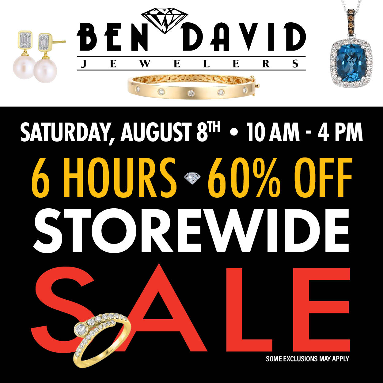 8/8/26 Biggest Clearance Event of the Summer!