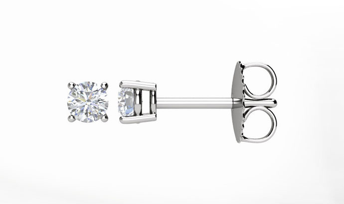 Diamond Stud Earrings