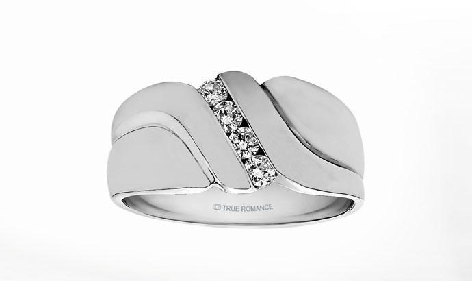 Mens Diamond Bands