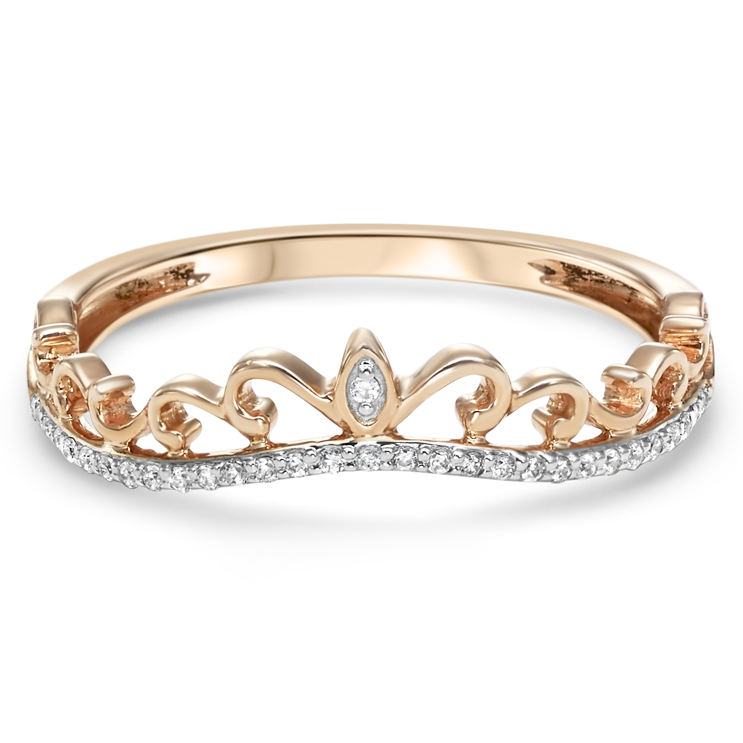TIARA Diamond RING DTEEN0025